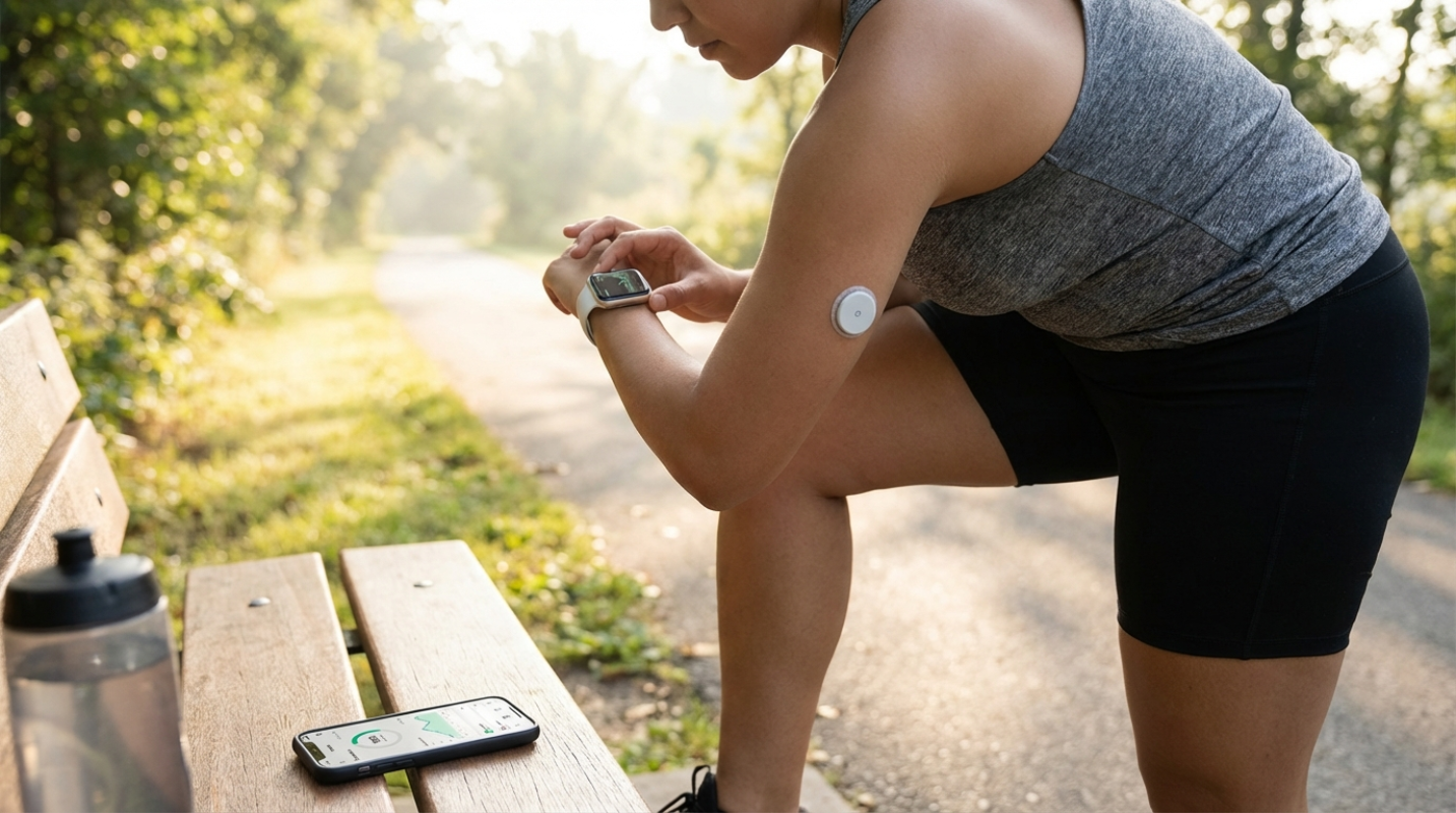 Blood Glucose Monitoring for Fitness Optimization