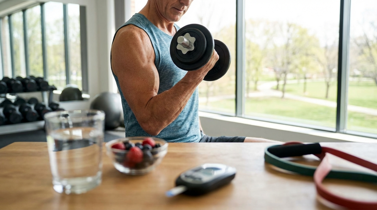 Skeletal Muscle Insulin Sensitivity Improvements Through Strength Training